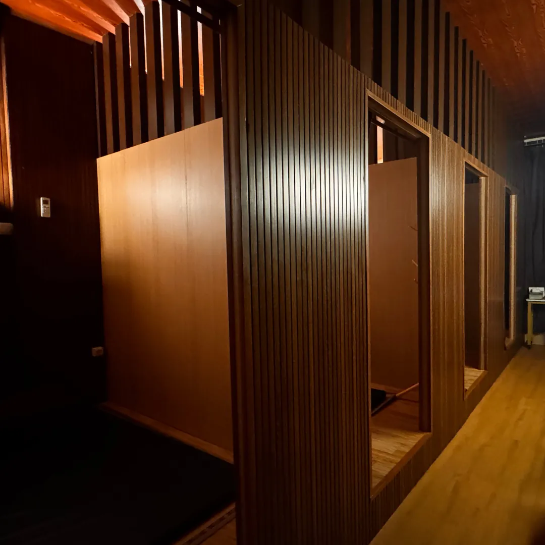 Massage rooms